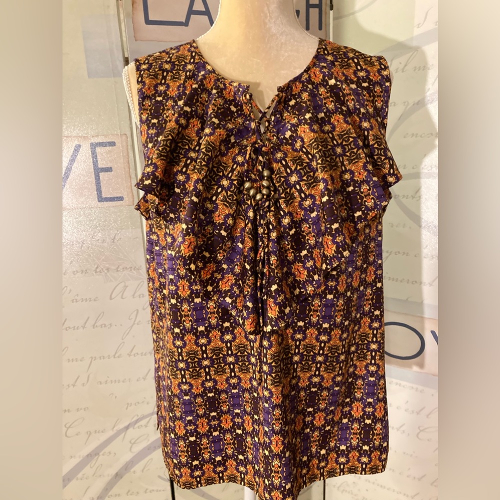 ANNE KLEIN Blouse SZ Large